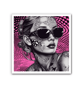 Illustration Interludes canvas art for living room decor.